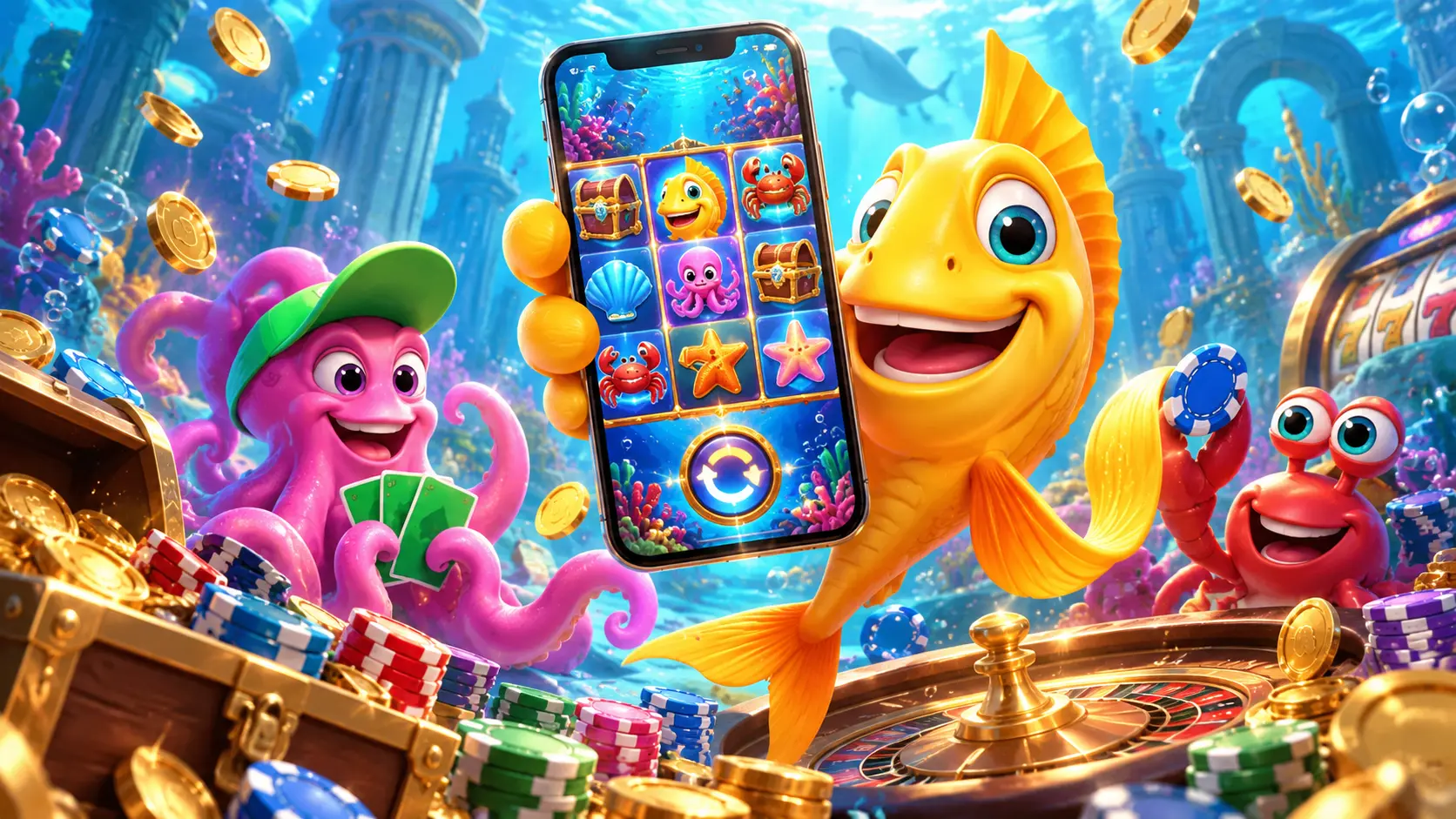 Spinfin Casino sur mobile — machines à sous, casino live et paiements depuis un smartphone